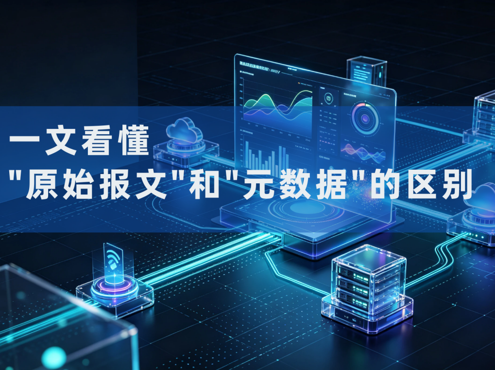 抓包设备到底存了什么？一文看懂"原始报文"和"元数据"的区别