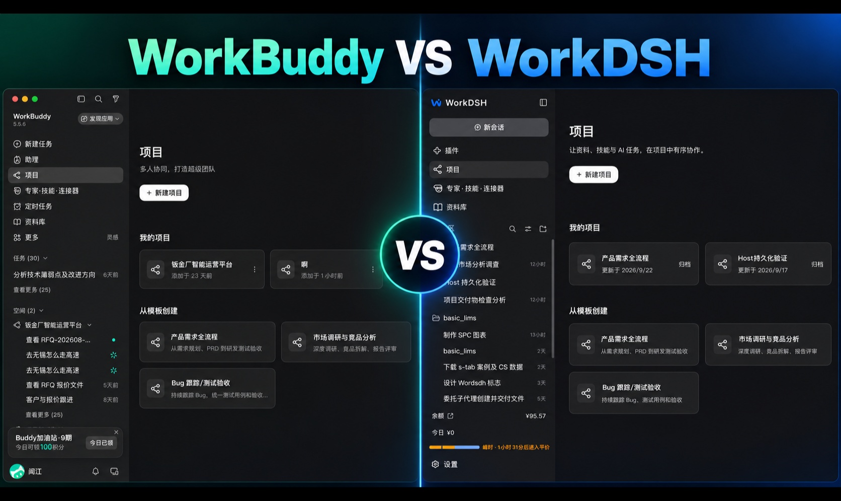 我做了一个开源版 WorkBuddy，名字叫 WorkDSH