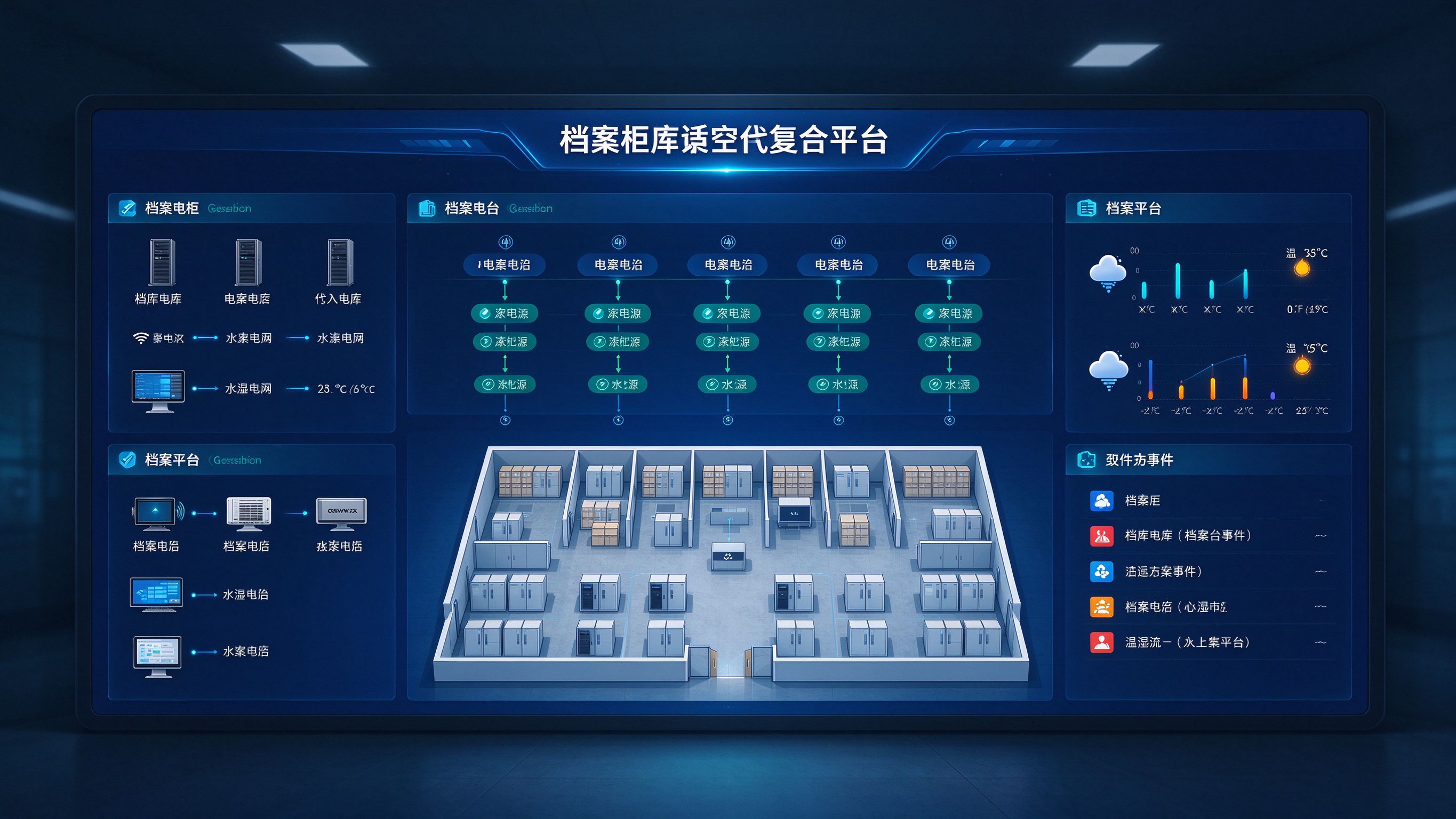 档案库房多品牌兼容性集成平台总览