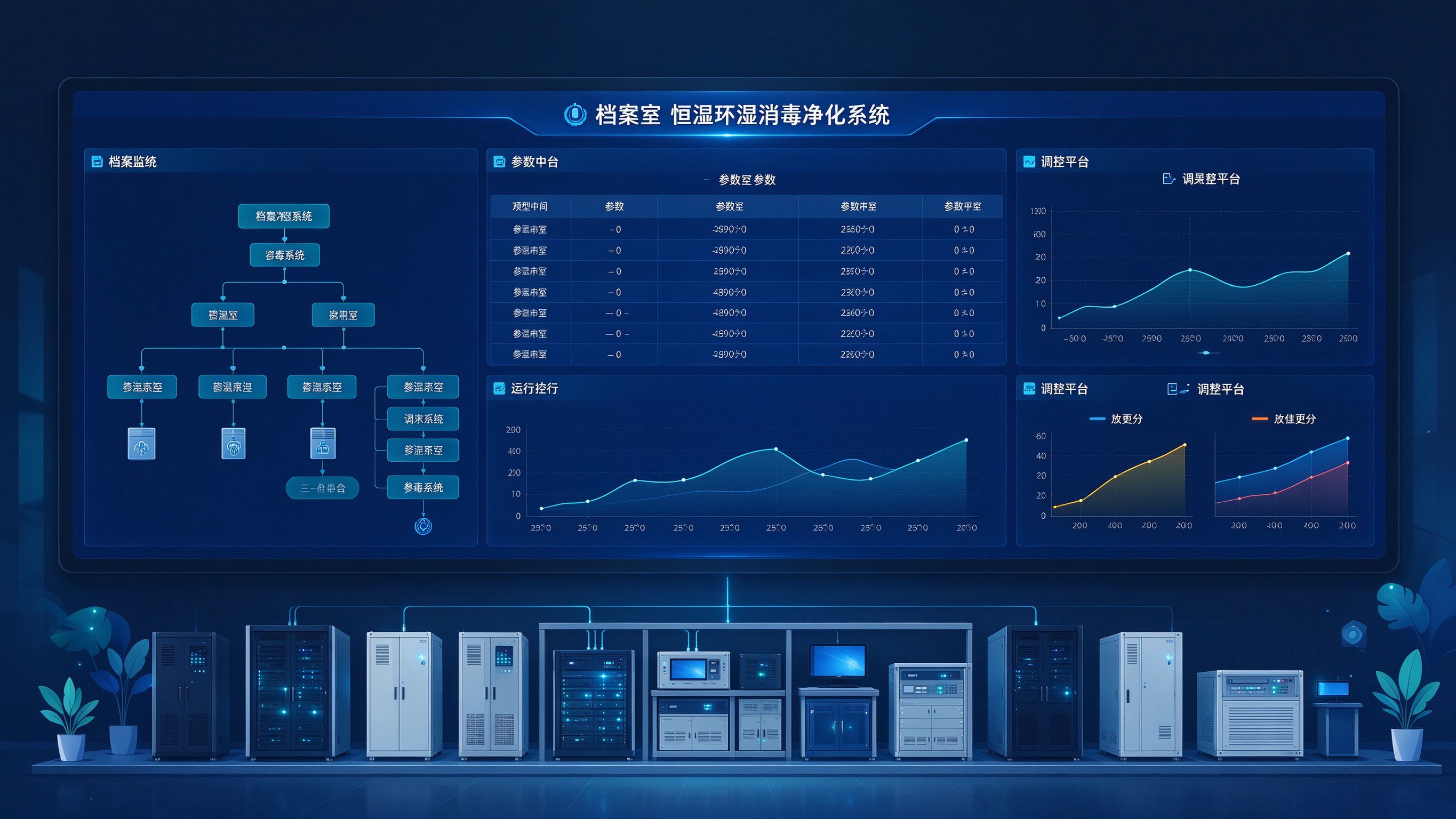 恒温恒湿消毒净化系统控制逻辑与参数调优平台总览