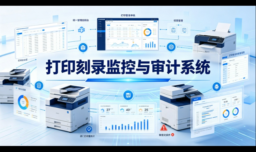 打印刻录监控与审计系统管得住吗？两个出口双重管控