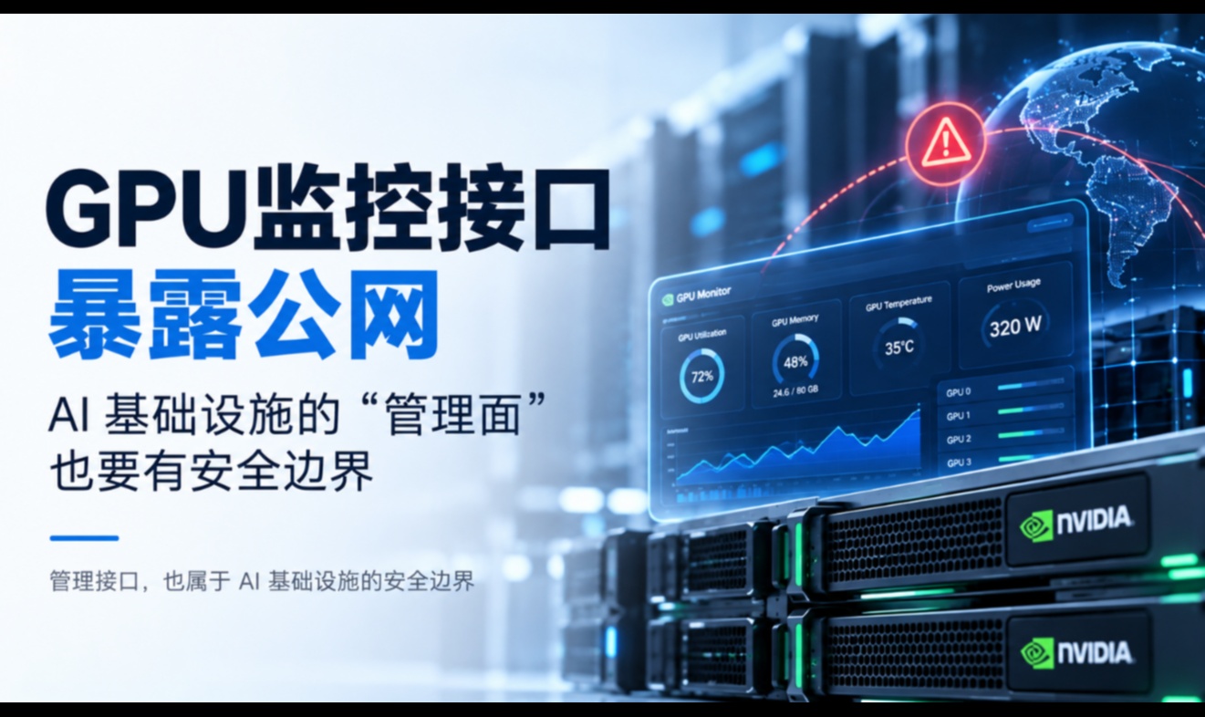 监控接口暴露公网，基础设施的“管理面”也该管起来了