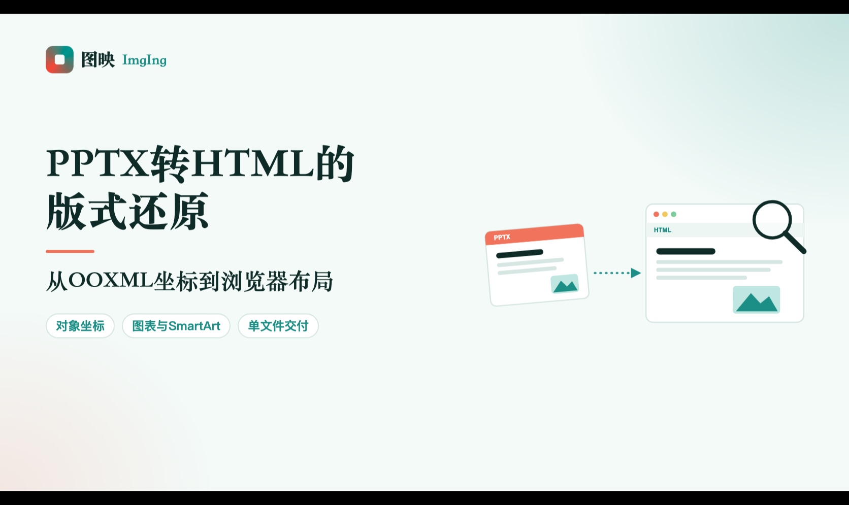 PPTX转HTML的版式还原：从OOXML坐标到浏览器布局