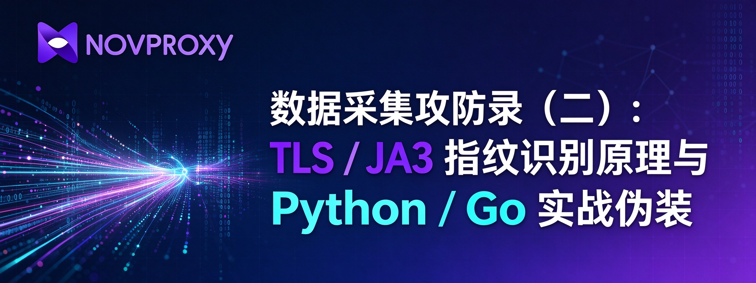 数据采集攻防录（二）：TLS / JA3 指纹识别原理与 Python / Go 实战伪装