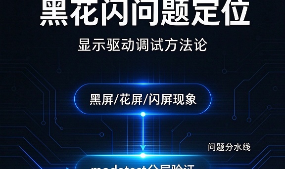 第6篇：屏幕黑屏、花屏、闪屏通用定位方法论：80%显示问题，靠这套流程搞定
