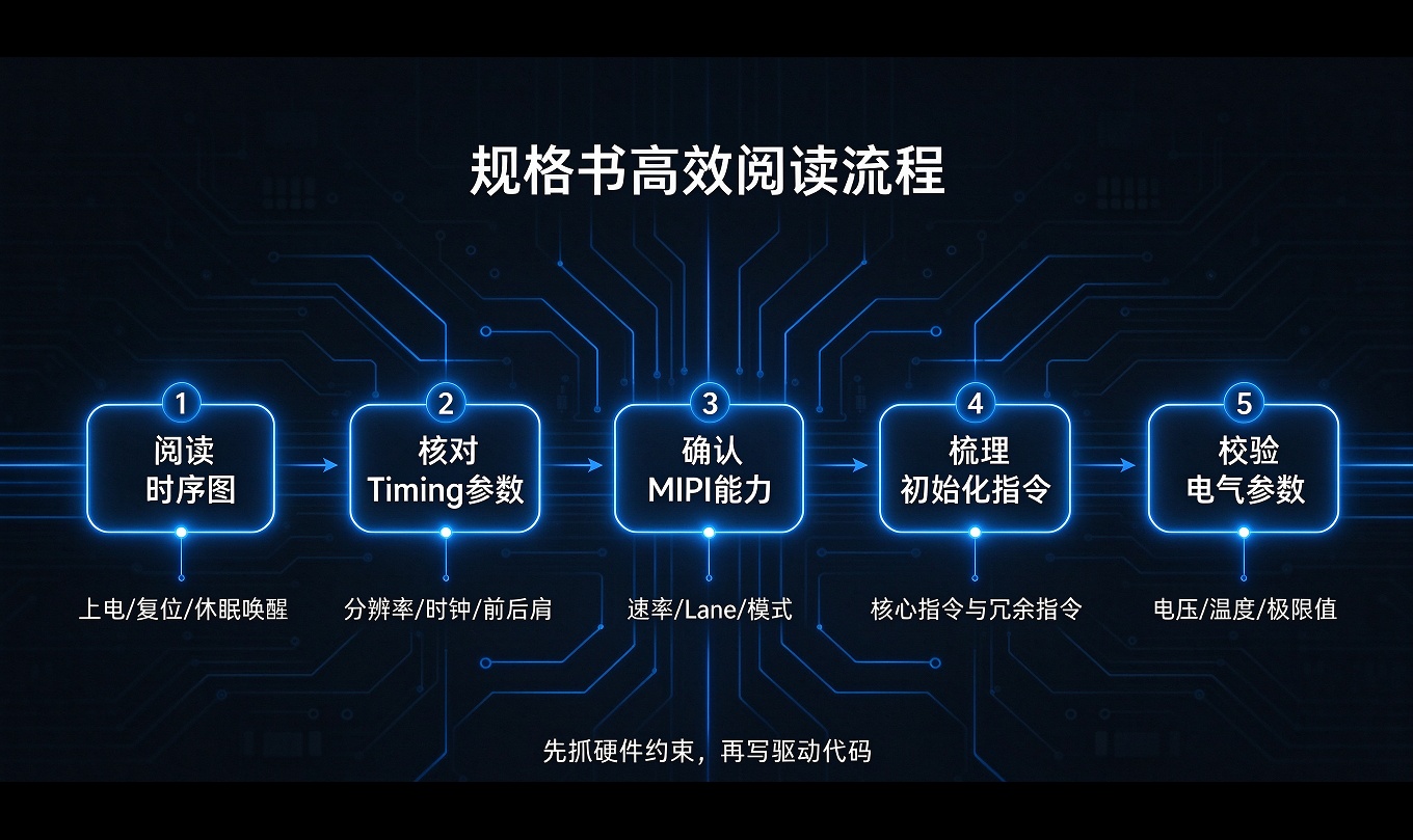 第7篇：驱动工程师必修课-如何高效读懂芯片与Panel规格书，拒绝盲写代码