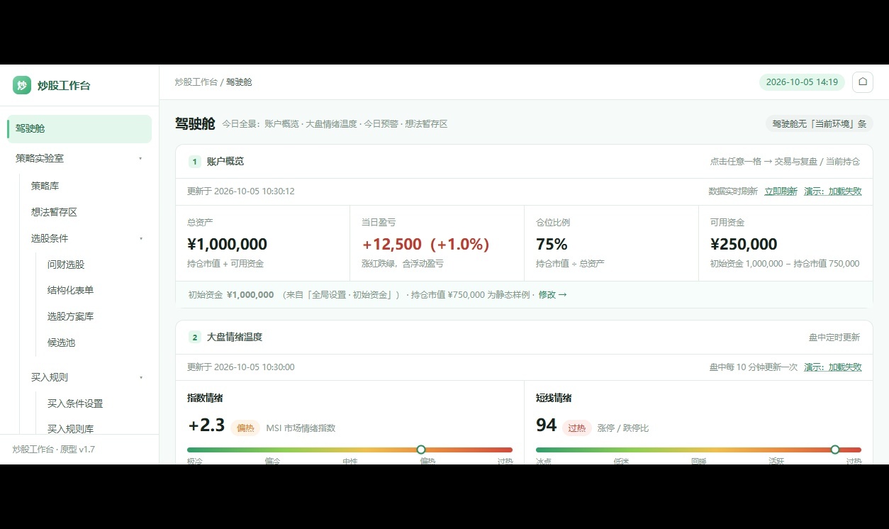 我用 WorkBuddy 搭了个 A 股工作台，库里躺着 740 万条 K 线 #WorkBuddy#