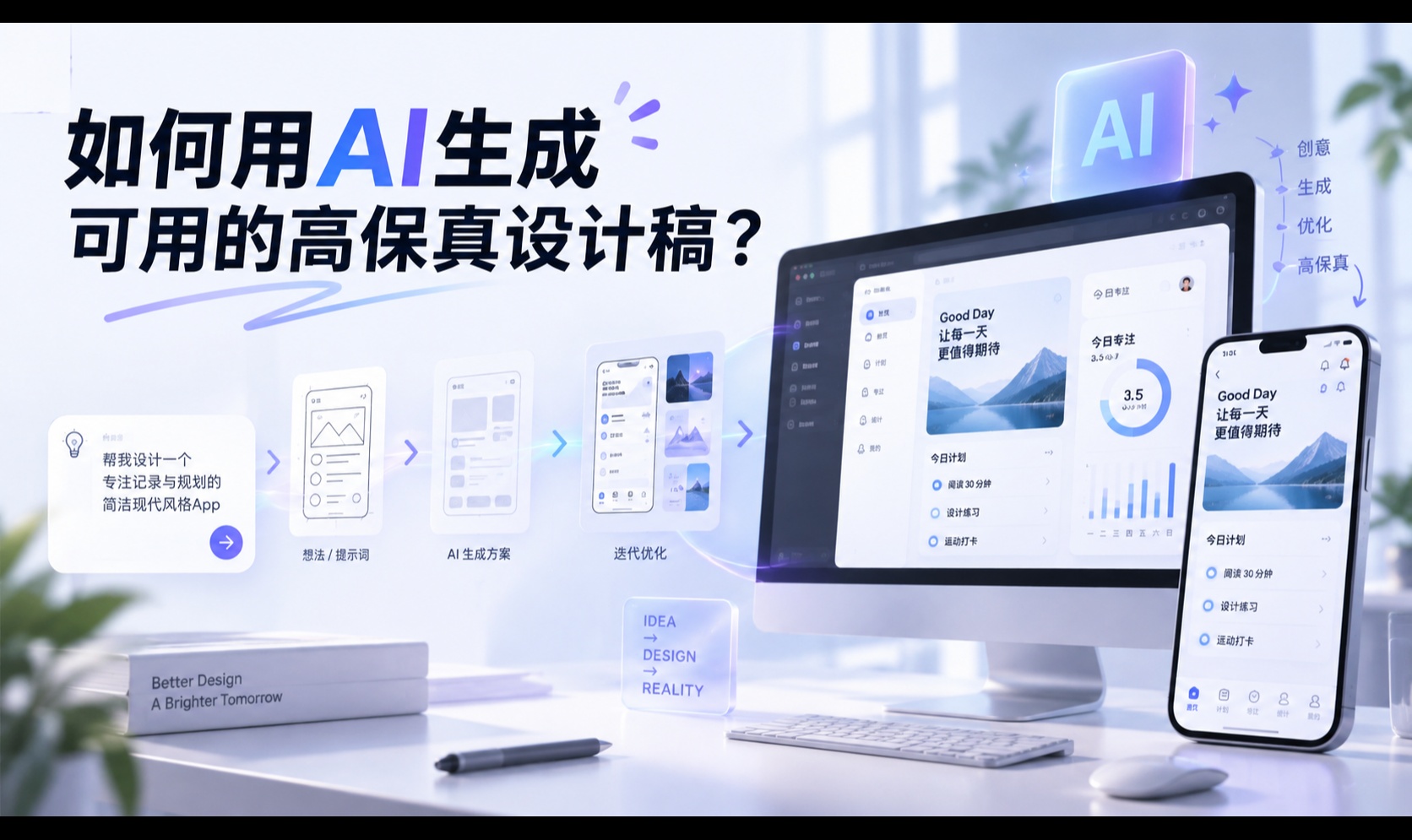 为什么AI生成的设计稿不可用？问题不在工具，在需求没说清楚