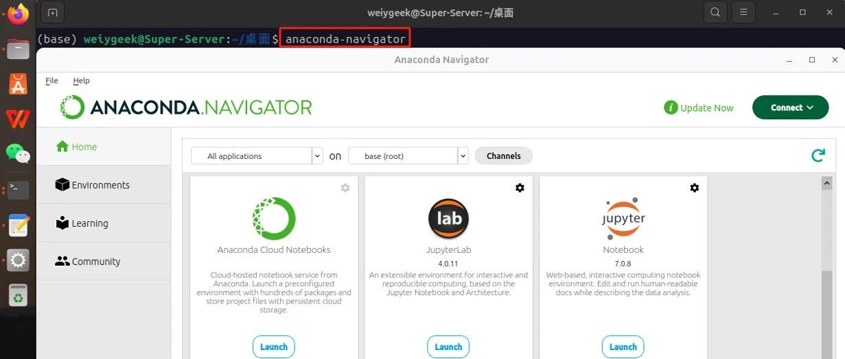 机器学习筑基篇，Ubuntu 24.04 安装使用 Anaconda 工具包