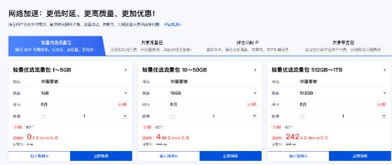1G~1TB大规格流量包链接仅需2.5折