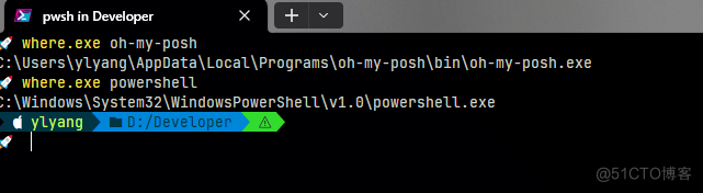 在windows中使用Oh My Posh美化你的终端PowerShell或WSL_PowerShell_09
