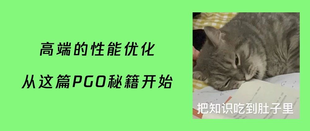 Go和C++通用性能优化黑魔法——PGO！