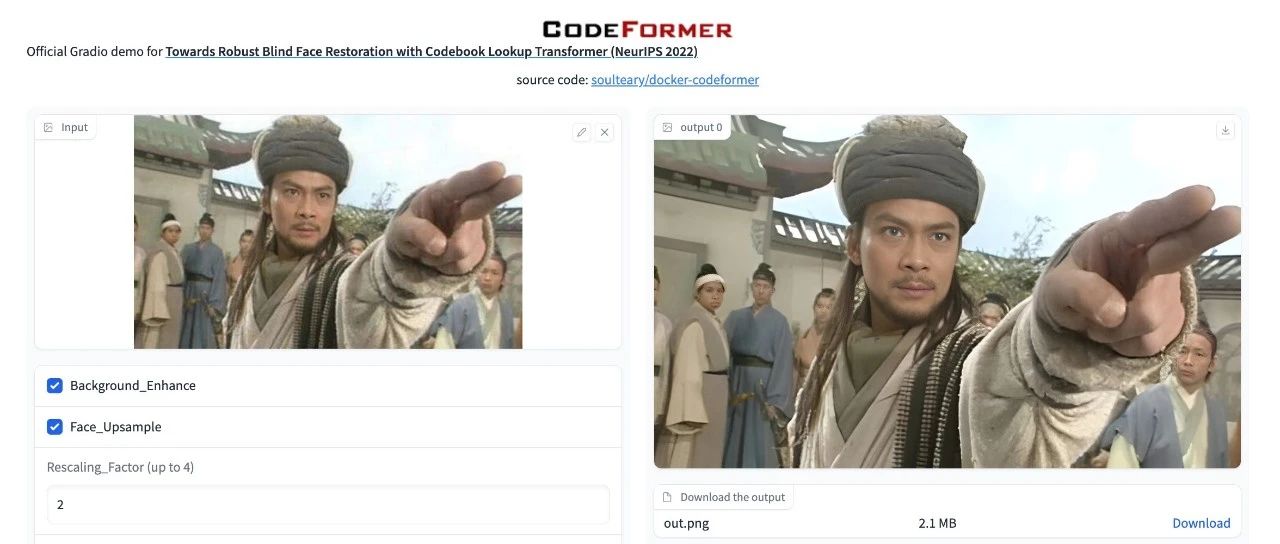 Stable Diffusion 硬核生存指南：WebUI 中的 CodeFormer