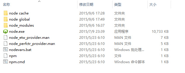 node.js安装