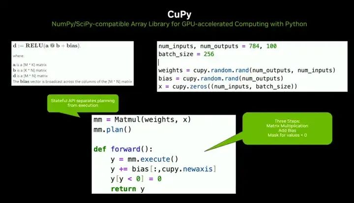 CUDA Python的「黄金三角」:PyTorch+RAPIDS+CuPy如何重构科学计算-腾讯云开发者社区-腾讯云