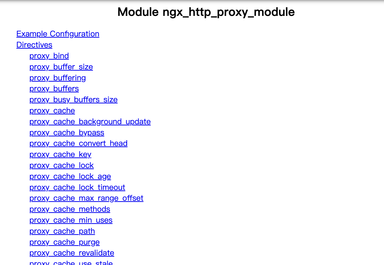 ngx_http_proxy_module