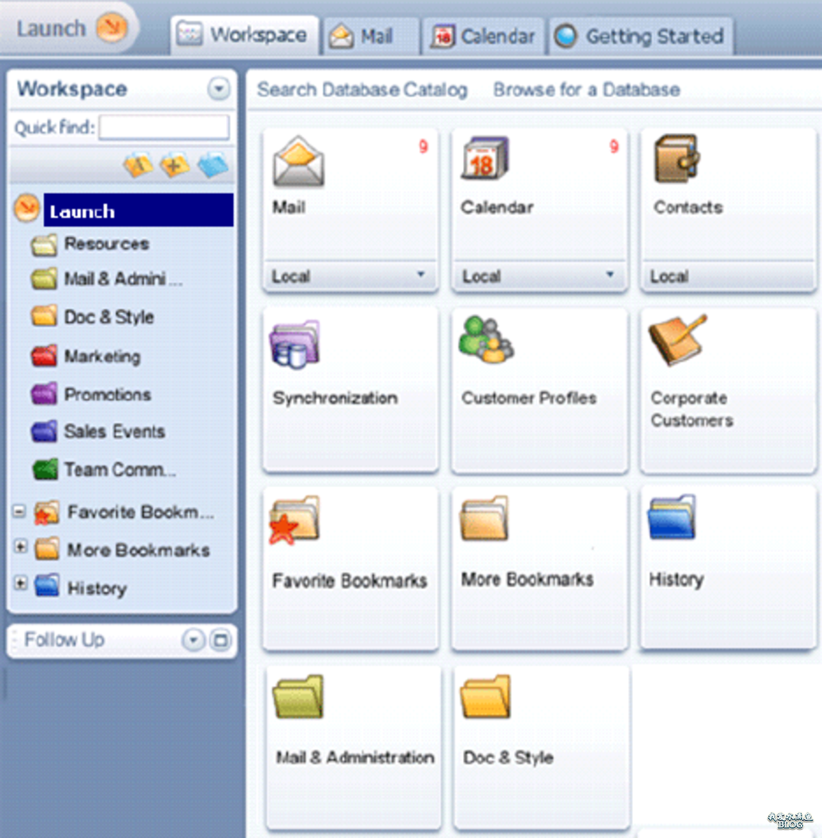 IBM Lotus Notes 工作平台