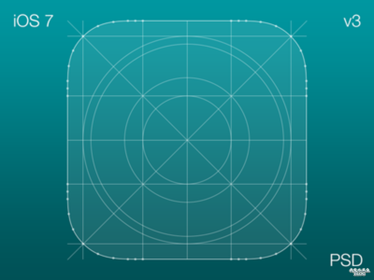 iOS7 Icon Grid