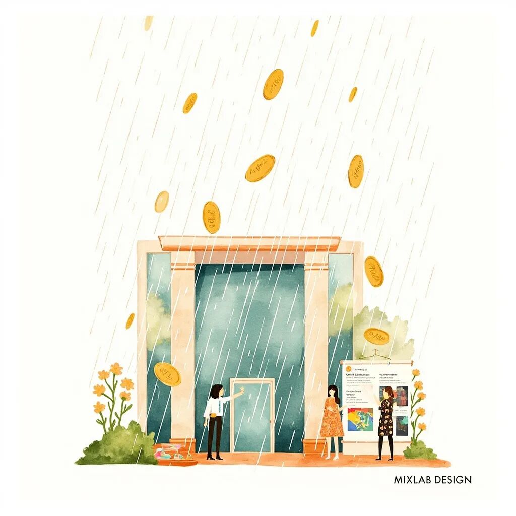 token 雨落在公司大楼,墙上反而长出招聘海报