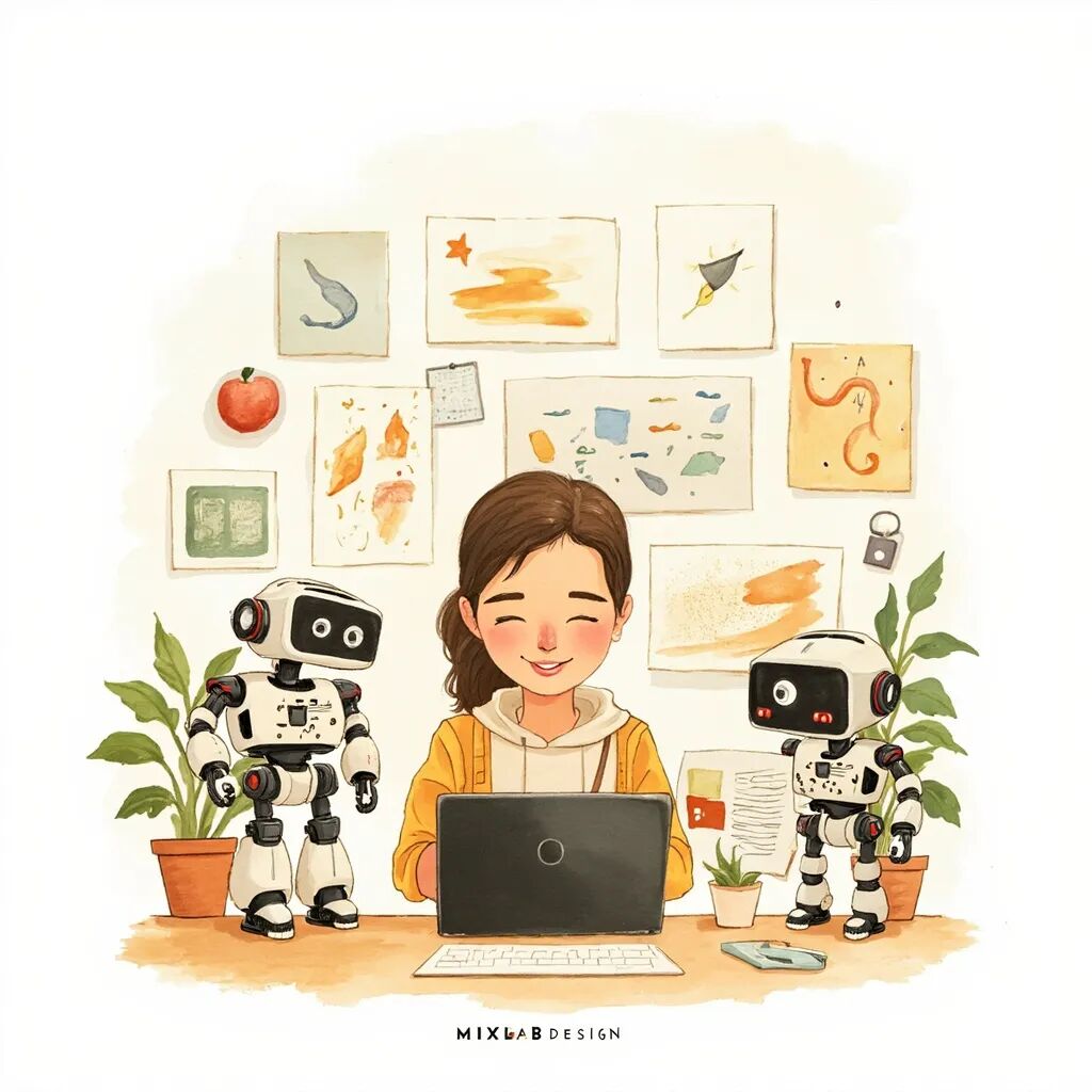 独立创作者与她的 AI 团队