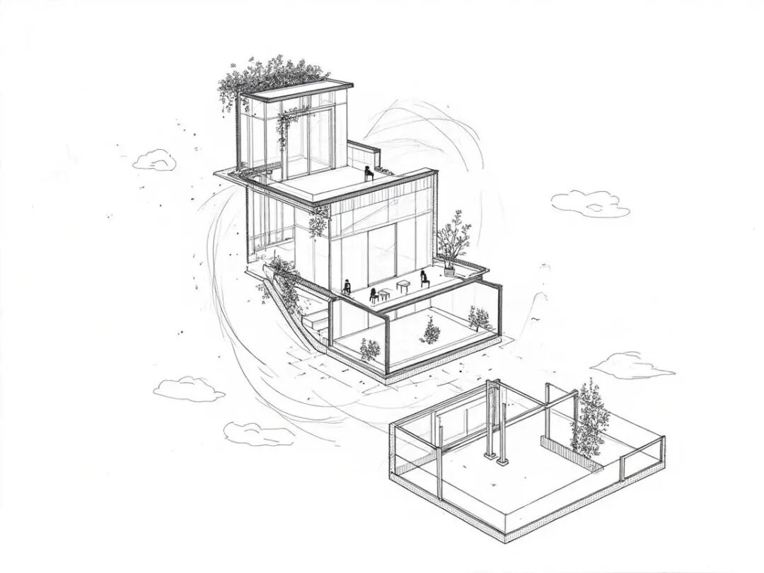 空白玻璃屋