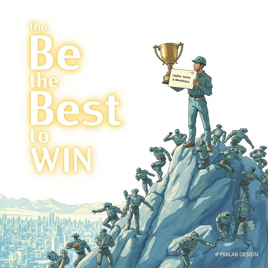 Be the best to win