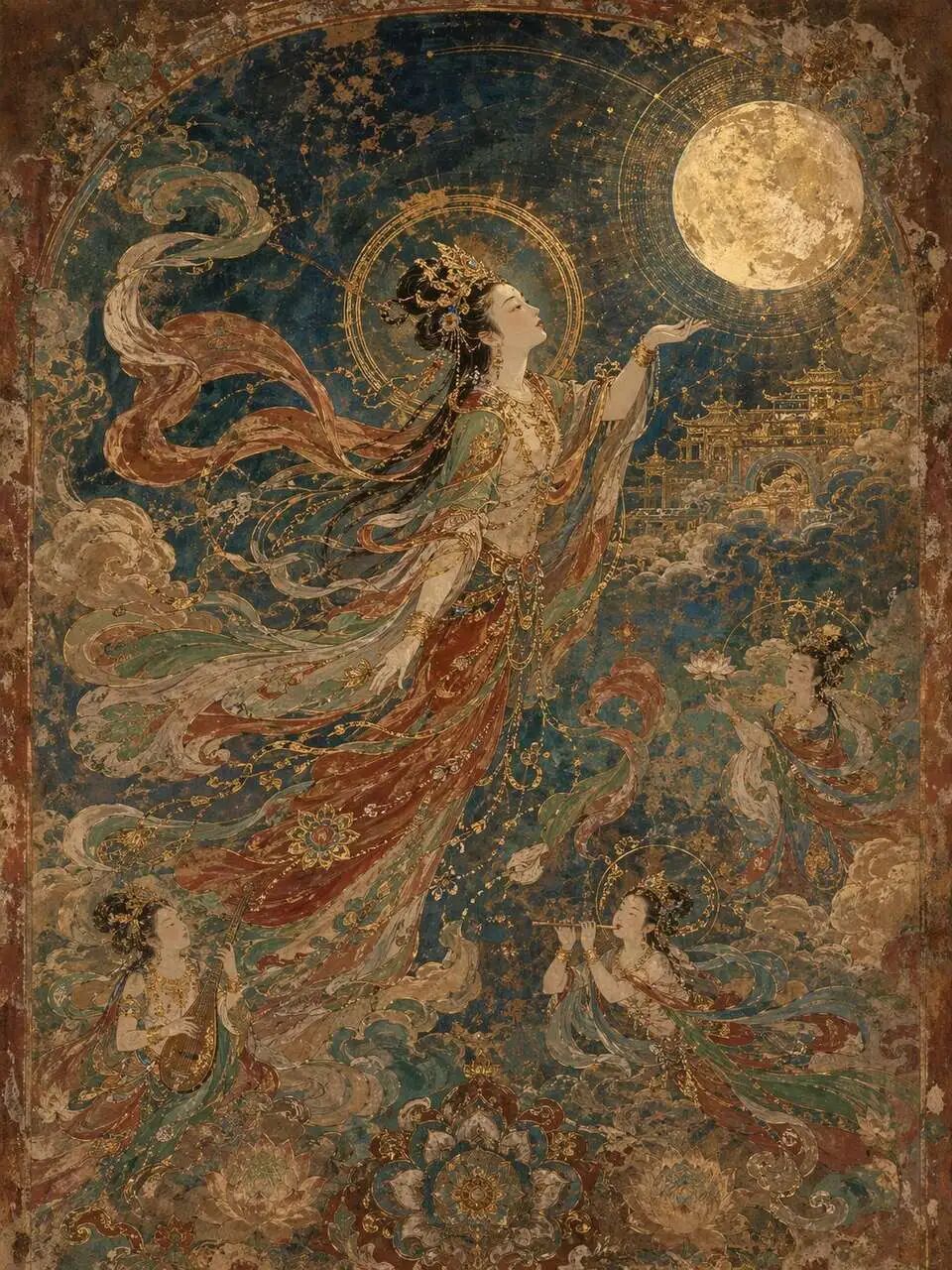 飞天神女