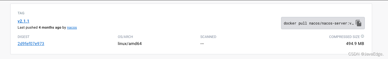 Docker一键极速安装Nacos，并配置数据库！