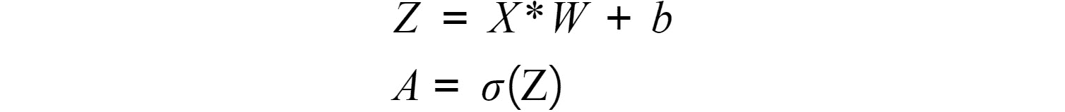 Figure 2.6: Calculations performed by each neuron 