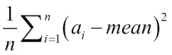 Time for action C performing simple statistics