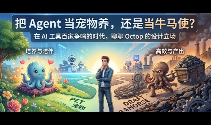 在 AI 时代，你是把 Agent 当宠物养，还是当牛马使？
