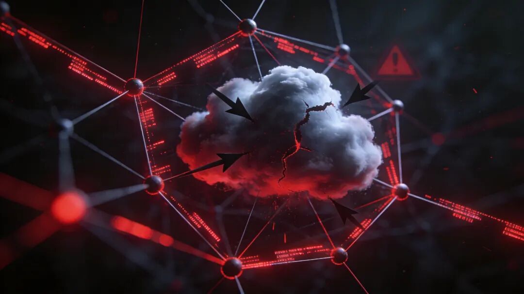 网络威胁警示图