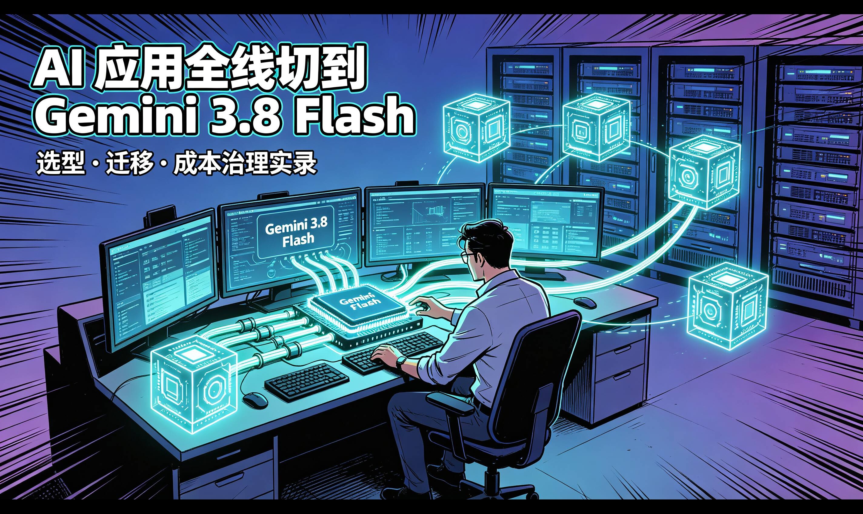 Google 一周连发五个模型后，我把 AI 应用全线切到 Gemini 3.8 Flash：选型、迁移与成本治理实录