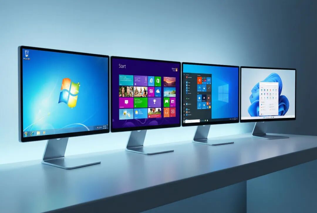 Windows版本对比图