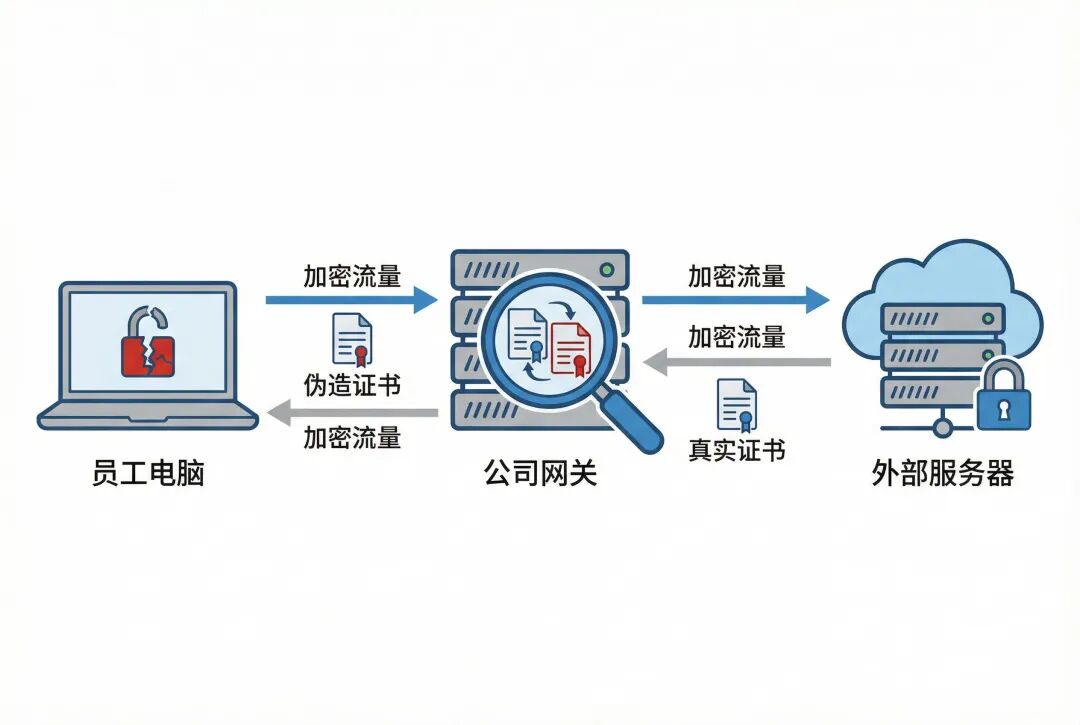 HTTPS中间人攻击原理