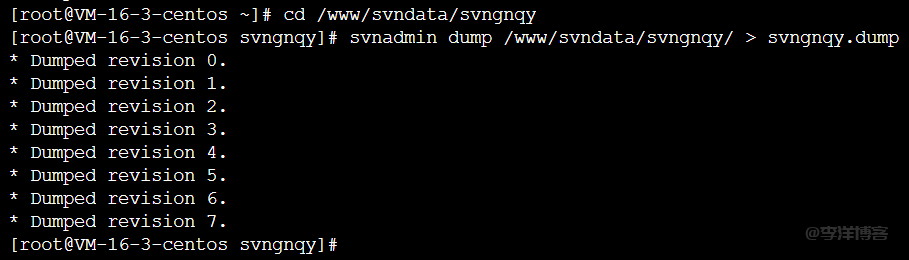 Linux环境下SVN代码库从旧服务器迁移到新服务器的步骤详解 第2张