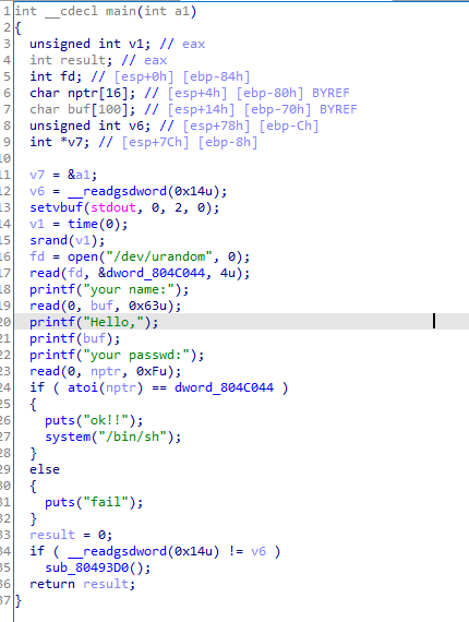 PWN Format String漏洞-腾讯云开发者社区-腾讯云