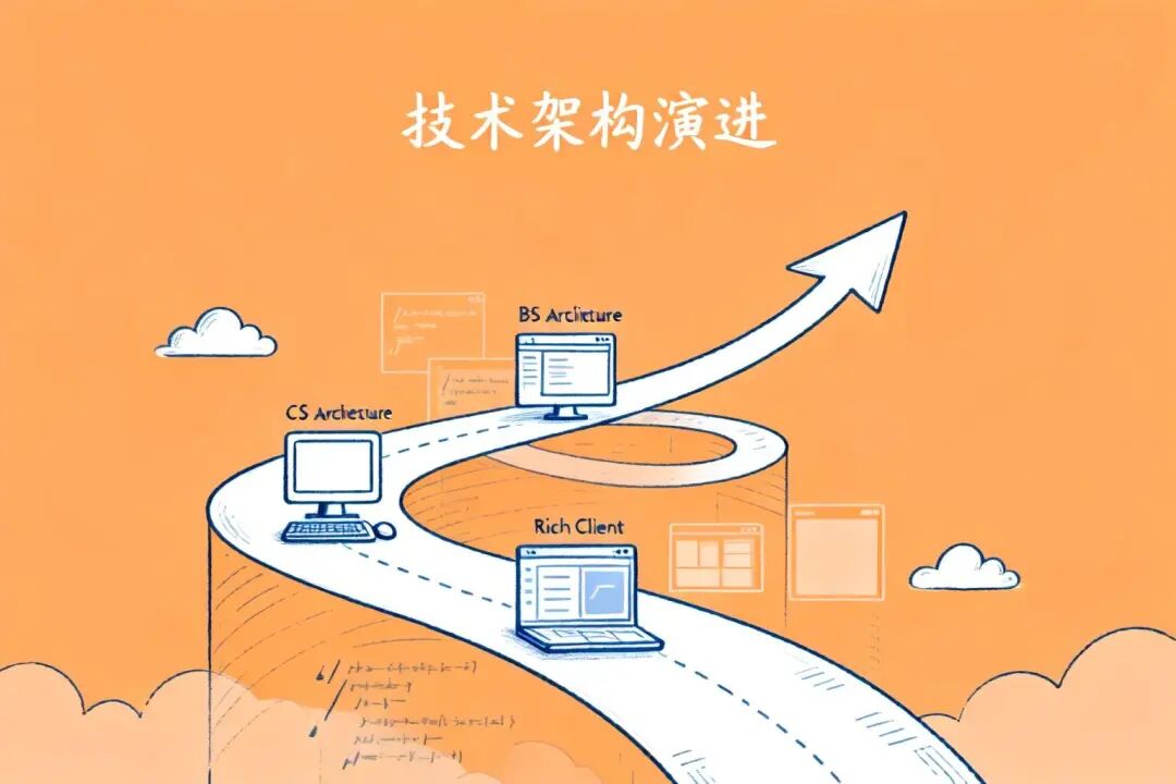 技术架构演进-公众号封面