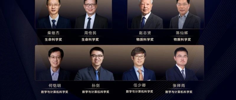 “残差网络ResNet” 获得2023未来科学大奖！何恺明、张祥雨、任少卿、孙剑共享百万美元奖金