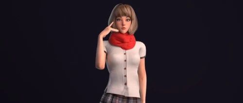 3D 小姐姐模型是怎么“捏”成的？ 初识 Mesh 知识点！