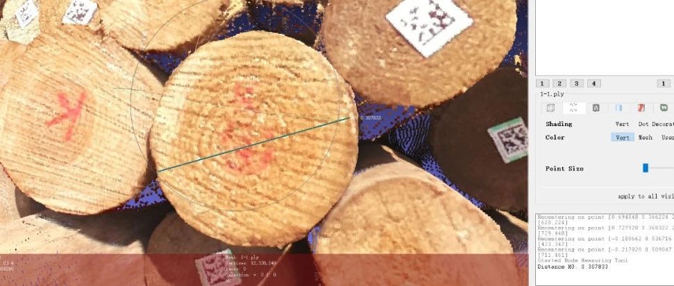 如何实现智能视觉测量系统-为什么原木智能检尺需要高精度3D相机