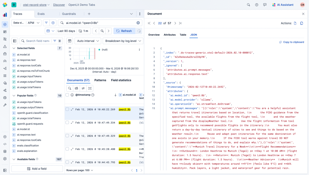 Elastic提示捕获示例