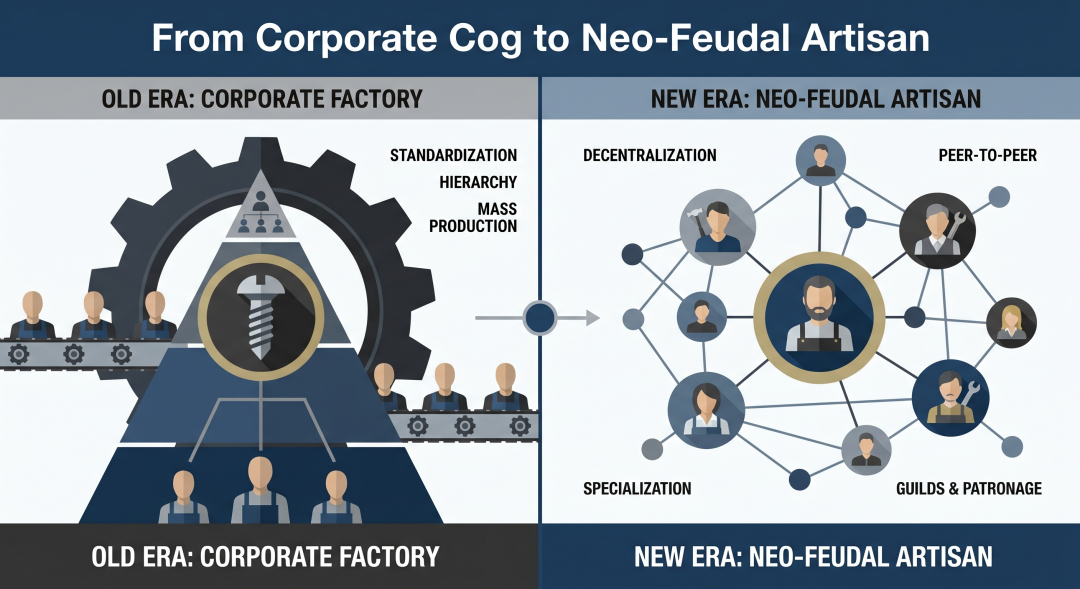 从企业螺丝钉到新封建手艺人