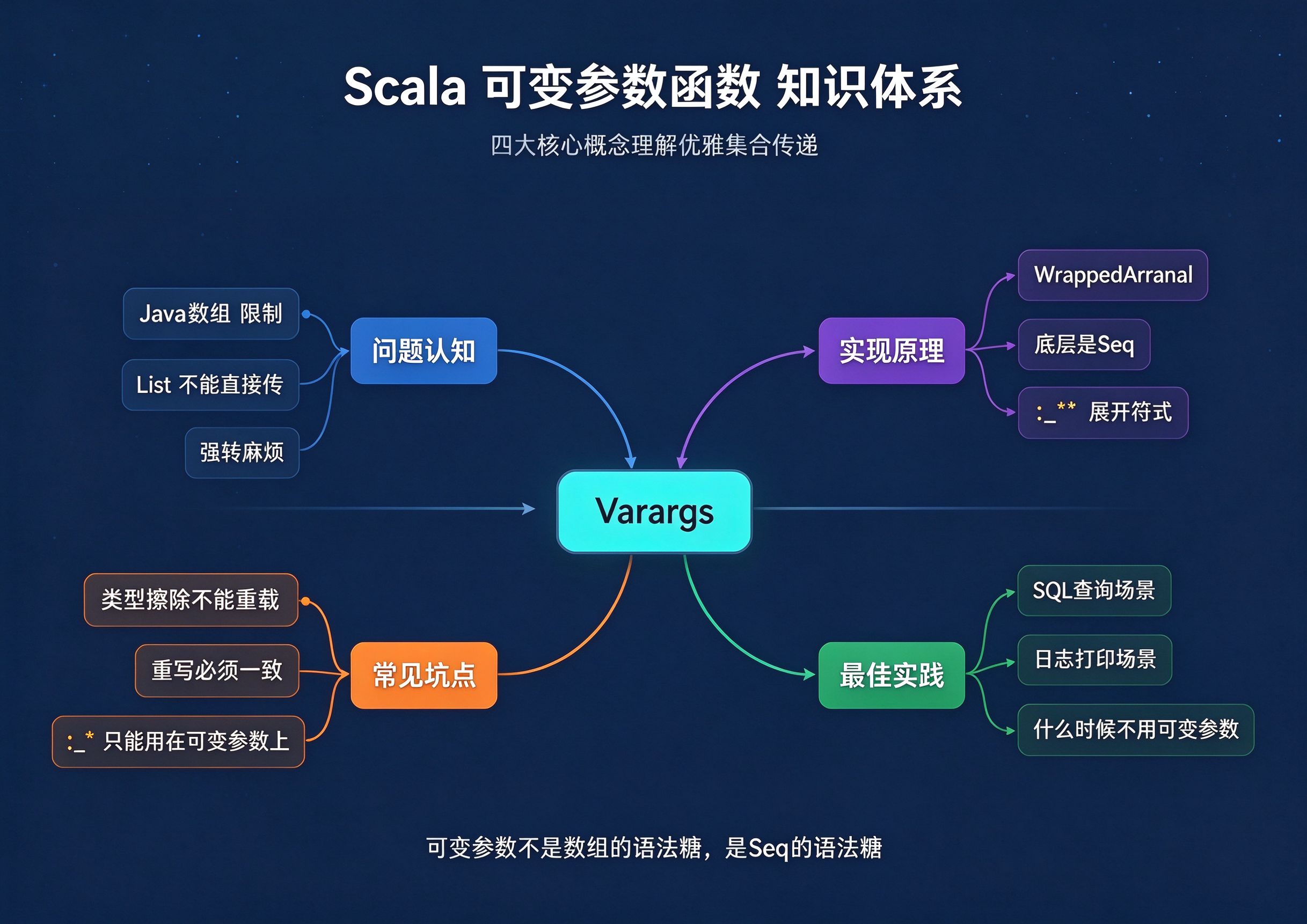深入理解Scala可变参数函数：从Java数组语法到优雅集合传递