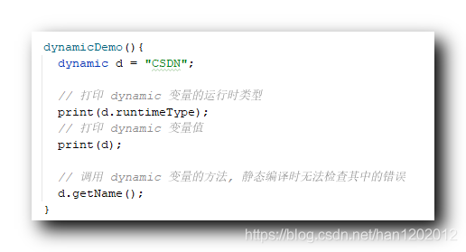 【Flutter】Dart 数据类型 ( dynamic 数据类型 )