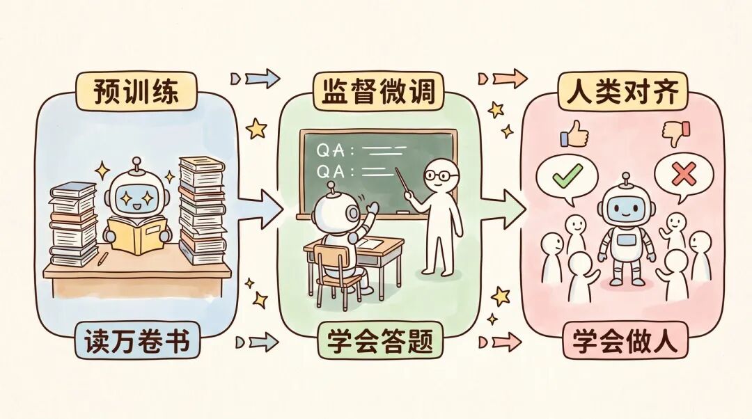 训练三阶段