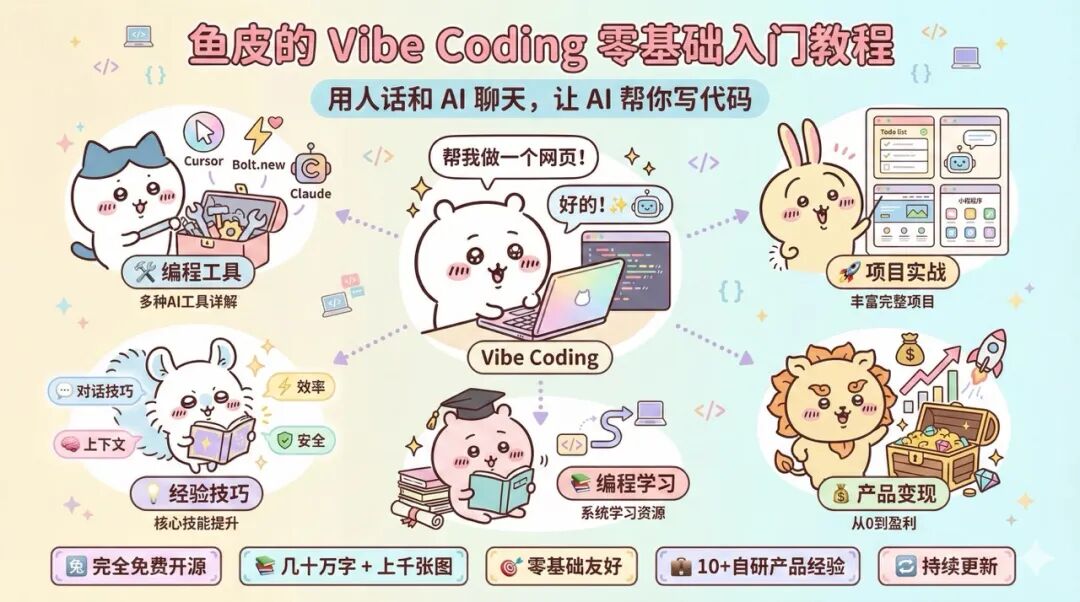我的免费 Vibe Coding 零基础教程，爆了！-腾讯云开发者社区-腾讯云