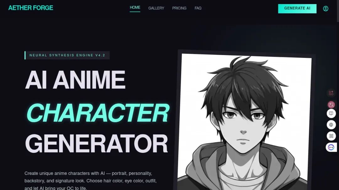 getchargen.com anime 子页面