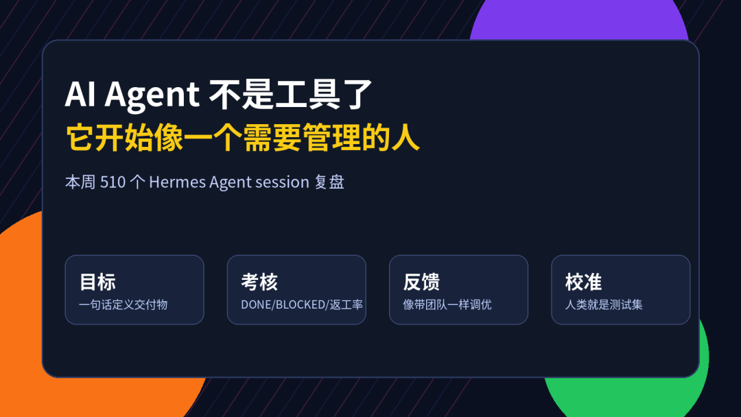 封面：AI Agent 不是工具了，它开始像一个需要管理的人
