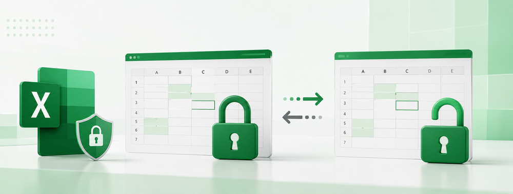 使用 Python 保护和解保护 Excel 工作表和工作簿
